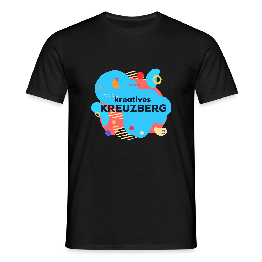 Kreatives Kreuzberg - Männer Premium T-Shirt - Schwarz