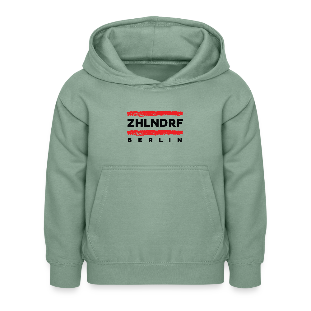 ZHLNDRF - Kinder Hoodie - Graugrün
