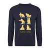 Bären Yoga - Unisex Pullover - Navy