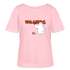 Kreuzberg Graffiti - Relaxed Rundhals Frauen Bio-T-Shirt - Hellrosa