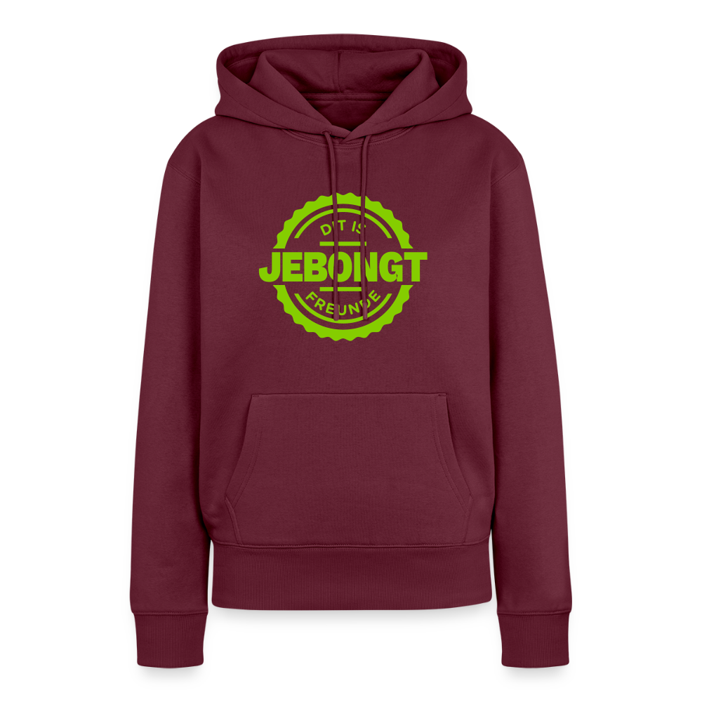 Jebongt Freunde - Frauen Premium Hoodie - Burgunderrot