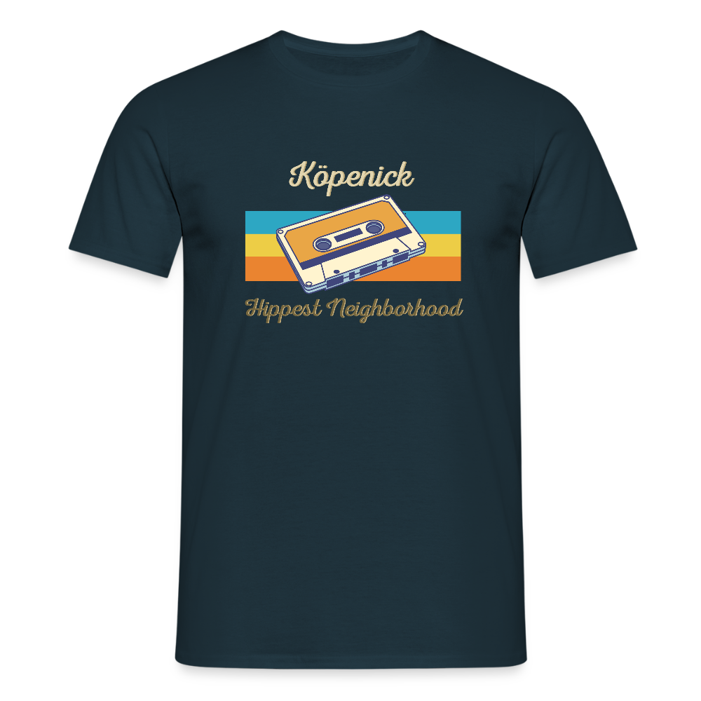 Köpenick Hippest Neighborhood - Männer Premium T-Shirt - Navy