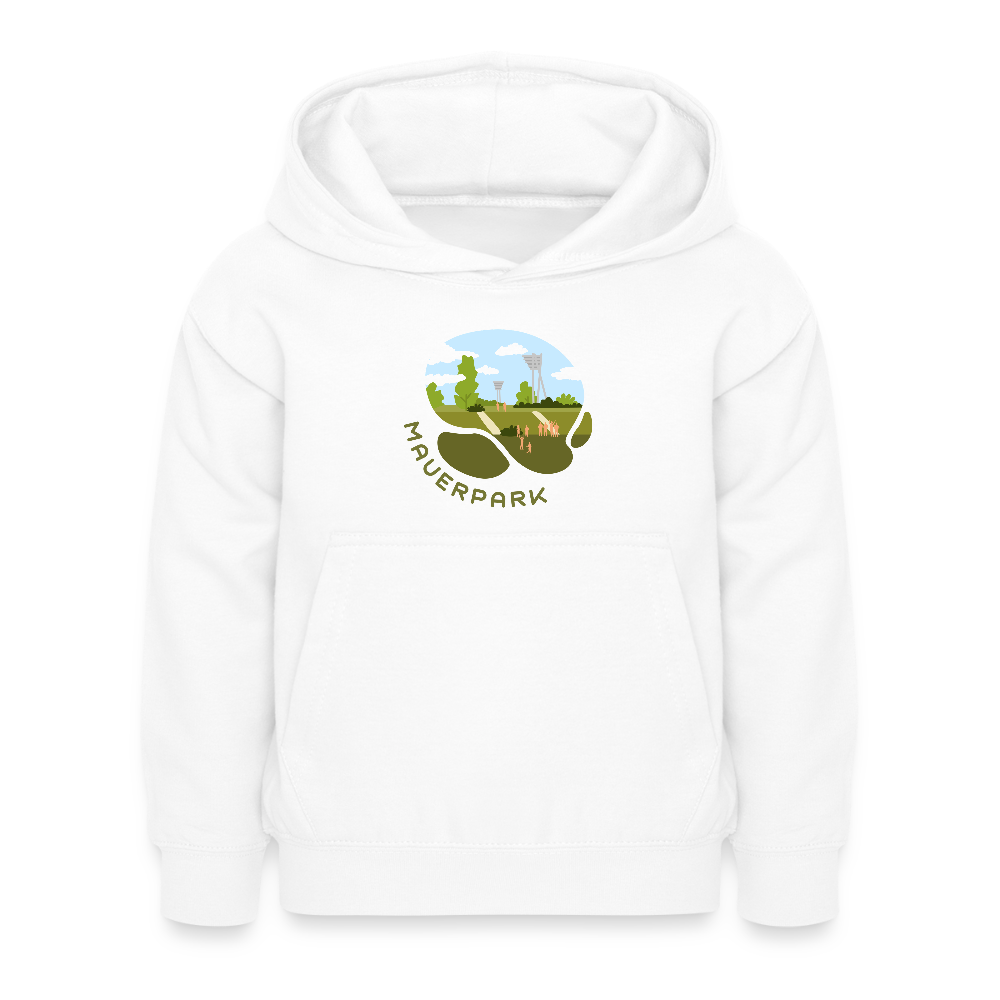 Mauerpark - Kinder Hoodie - Weiß
