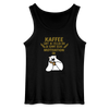 Kaffee motiviert - Männer Tank Top - Schwarz