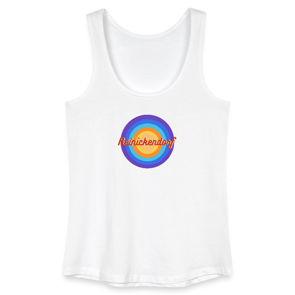 Reinickendorf retro - Frauen Bio Tank Top - Weiß