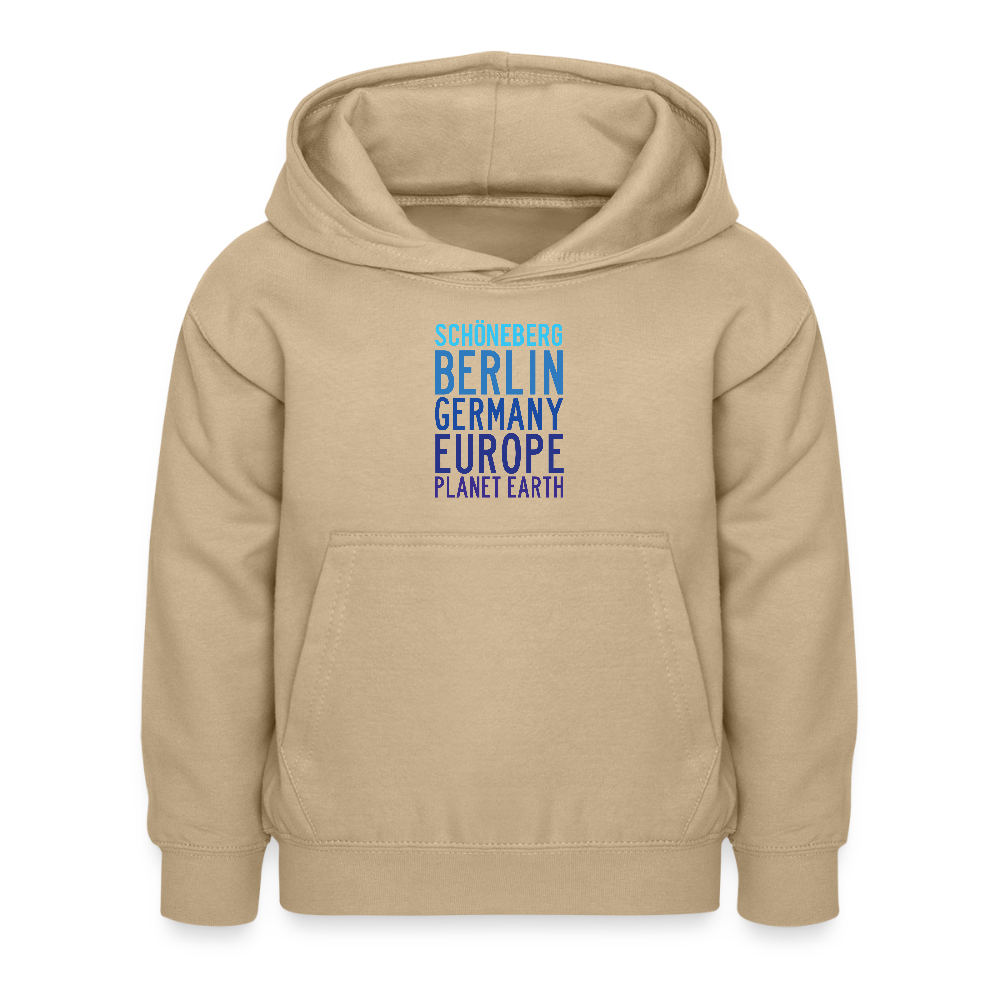 Schöneberg Planet Earth - Kinder Hoodie - Sand