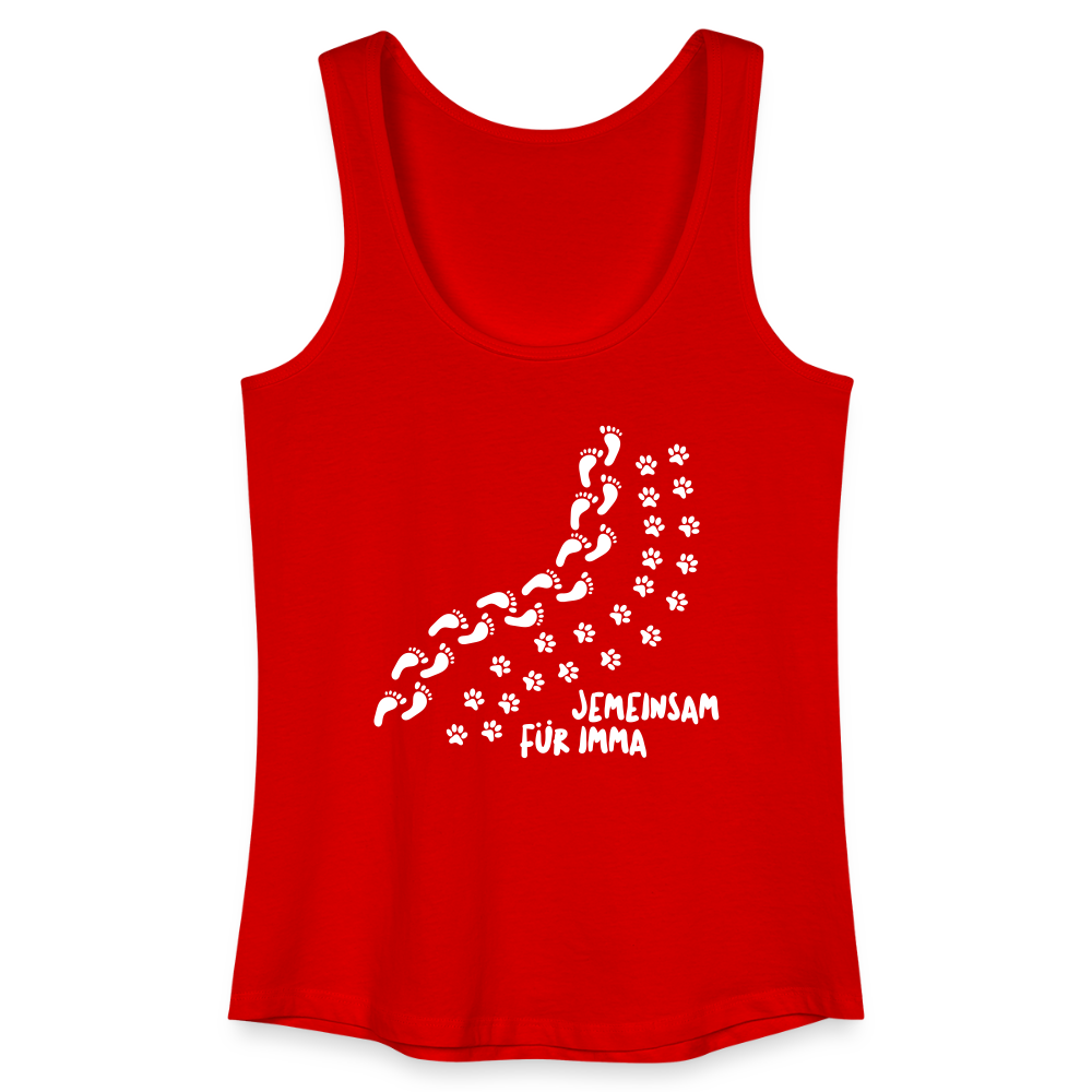 Jemeinsam Für Imma - Frauen Bio Tank Top - Rot