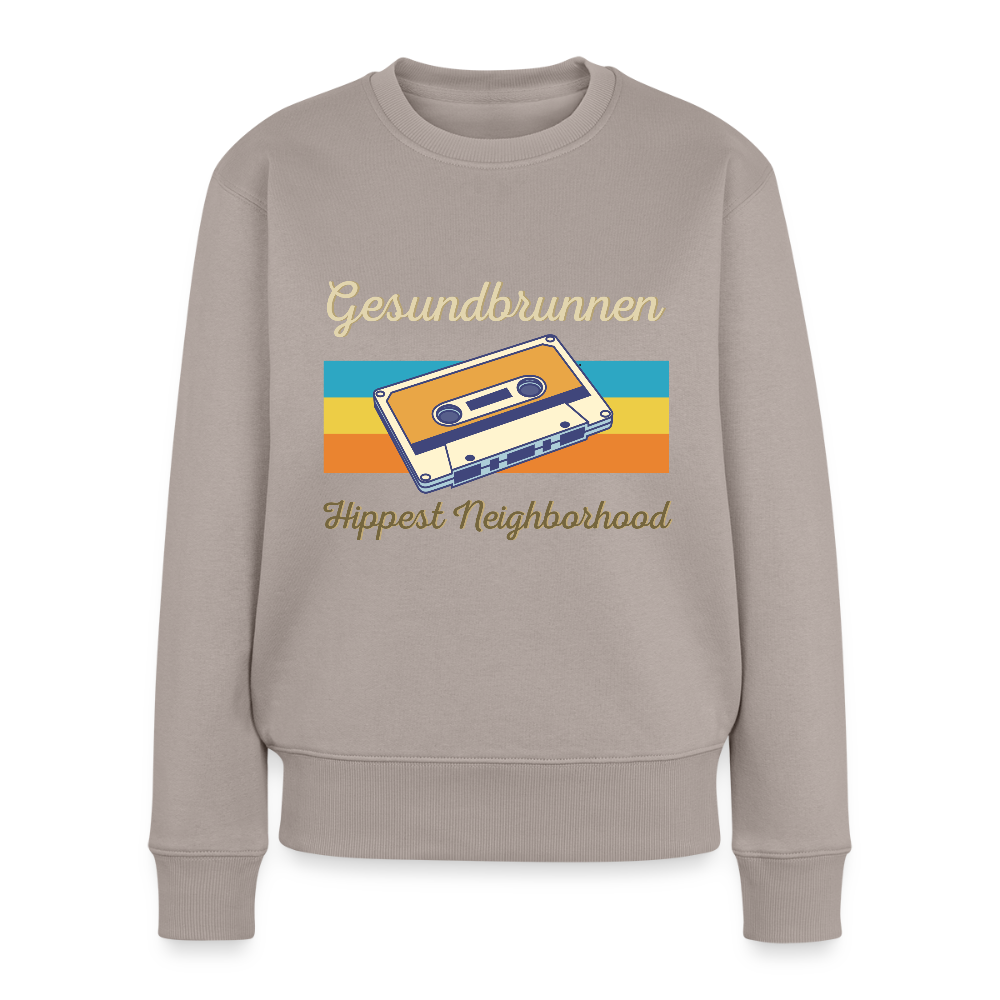 Gesundbrunnen Hippest Neighborhood - Frauen Premium Pullover - Taupe