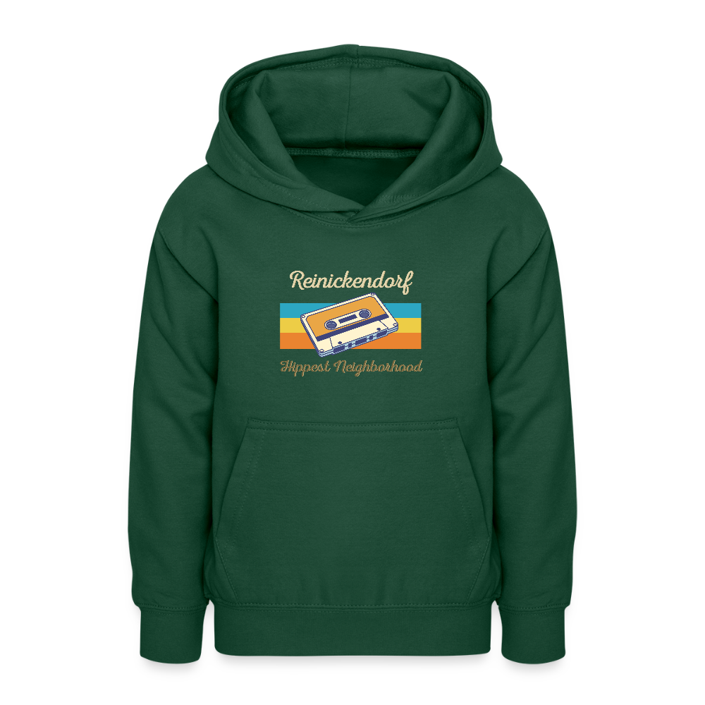 Reinickendorf Hippest Neighborhood - Teenager Hoodie - Flaschengrün