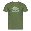 Kurz anjebunden, lang im Jedächtnis. - Männer Premium T-Shirt - Militärgrün