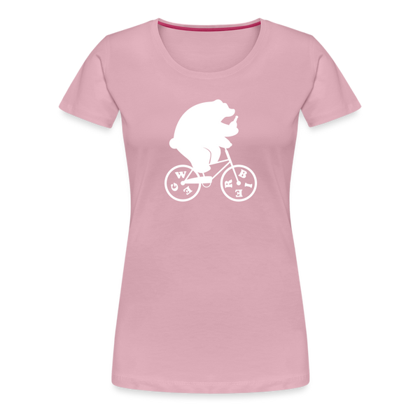 Wegbier Berlin - Frauen Premium T-Shirt - Hellrosa