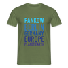 Pankow Planet Earth - Männer Premium T-Shirt - Militärgrün