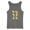 Bären Yoga - Männer Tank Top - Anthrazit