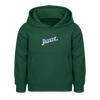 Juut - Kinder Hoodie - Flaschengrün