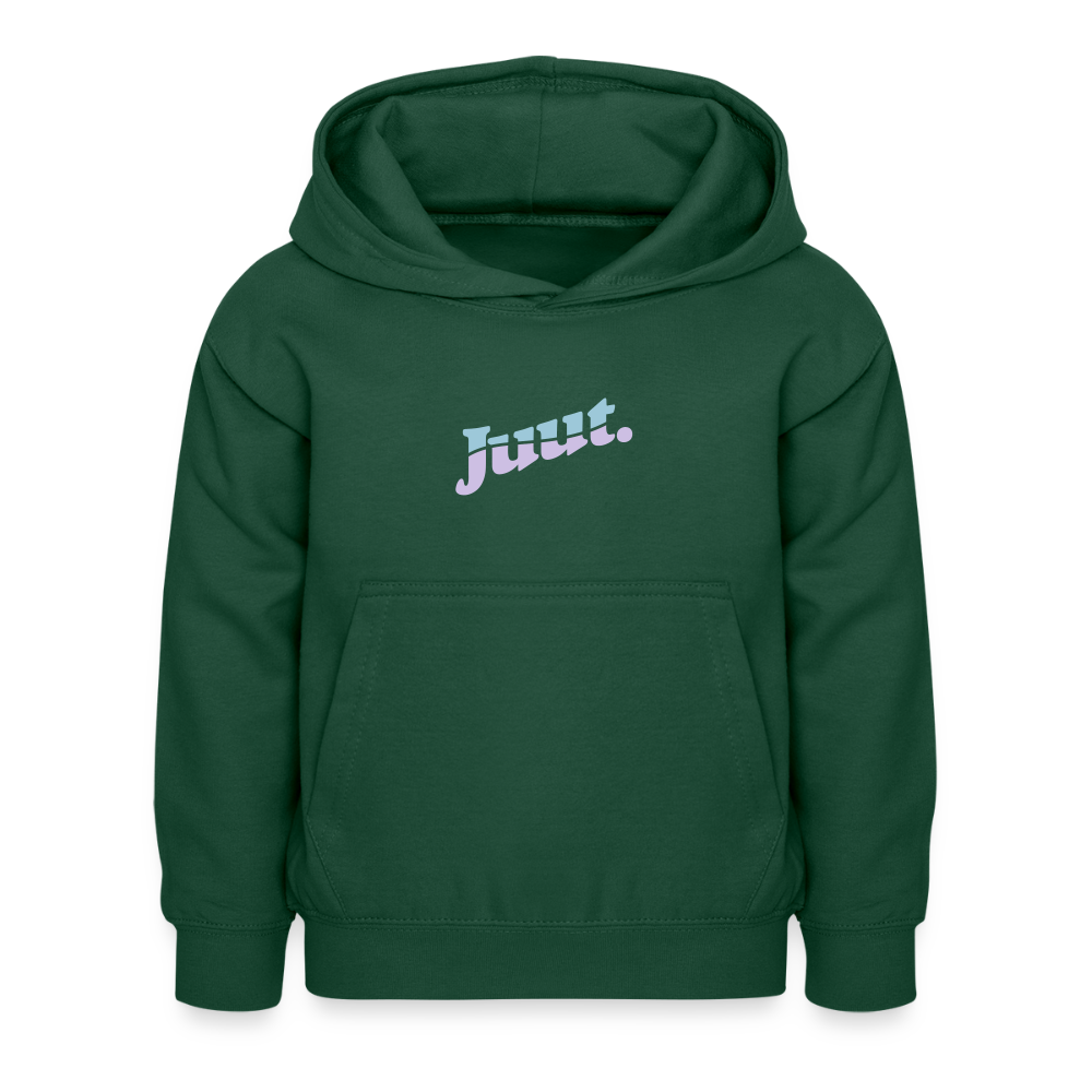 Juut - Kinder Hoodie - Flaschengrün