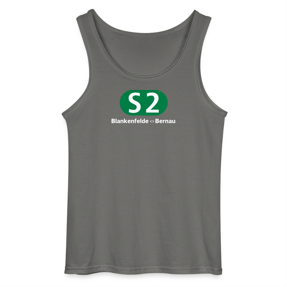 S2 - Männer Tank Top - Anthrazit
