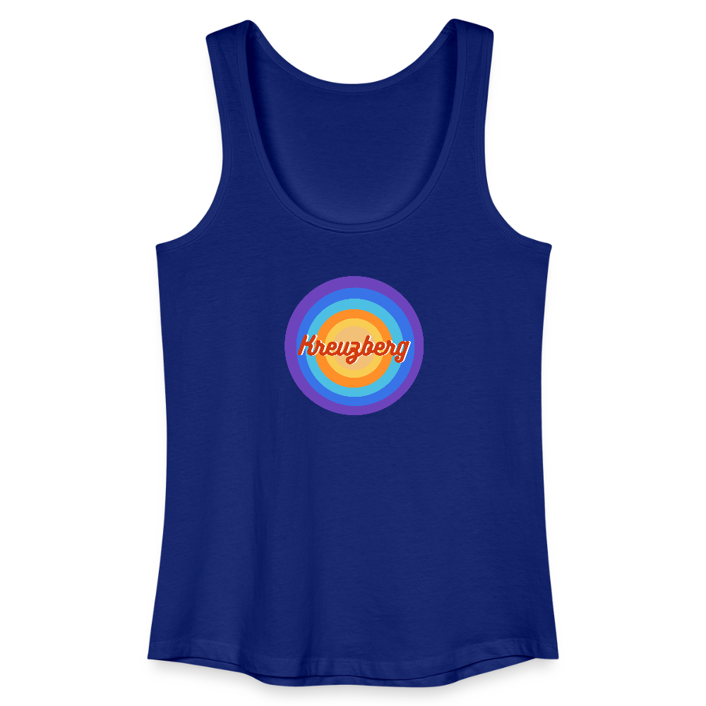 Kreuzberg Retro - Frauen Bio Tank Top - Königsblau