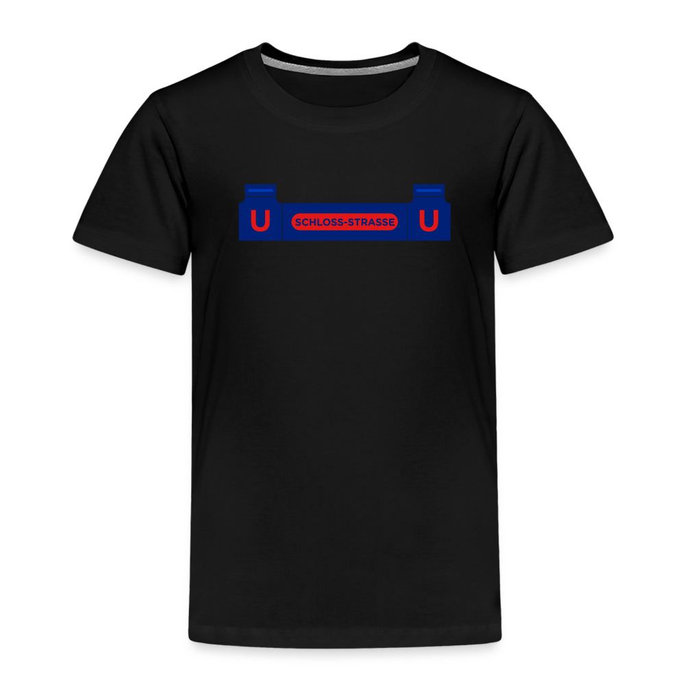 Schlossstrasse - Kinder Premium T-Shirt - Schwarz