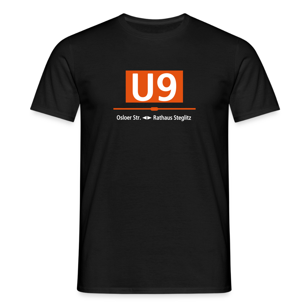 U9 - Männer Premium T-Shirt - Schwarz