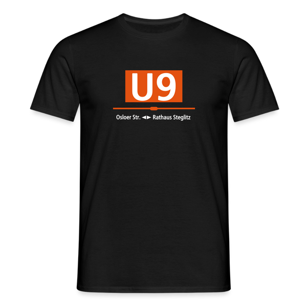 U9 - Männer Premium T-Shirt - Schwarz