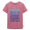 Marzahn Planet Earth - Kinder Premium T-Shirt - Mauve