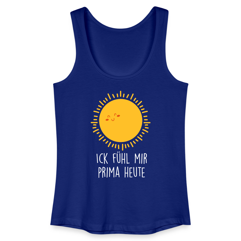 Ick fühl mir prima - Frauen Bio Tank Top - Königsblau