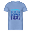 Grunewald Planet Earth - Männer Premium T-Shirt - carolina blue