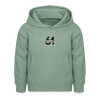 Westliches Kreuzberg - Kinder Hoodie - Graugrün