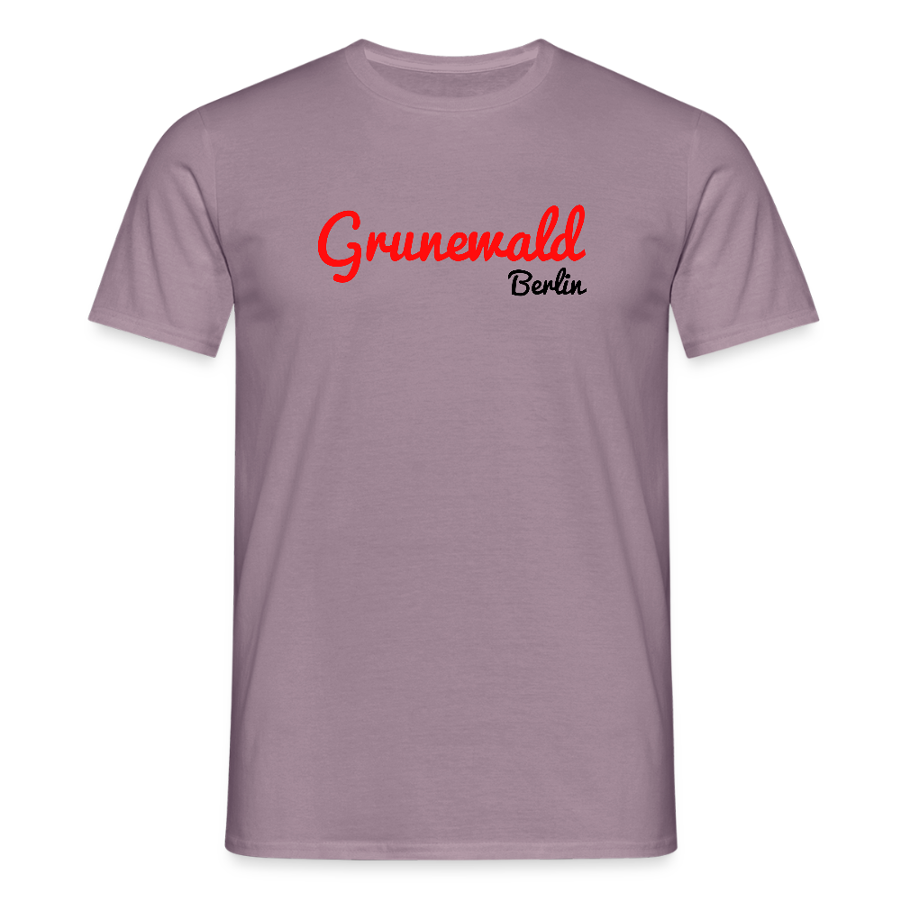 Grunewald Berlin - Männer Premium T-Shirt - Lilagrau