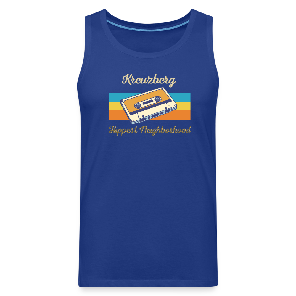 Kreuzberg Hippest Neighborhood - Männer Premium Tank Top - Königsblau