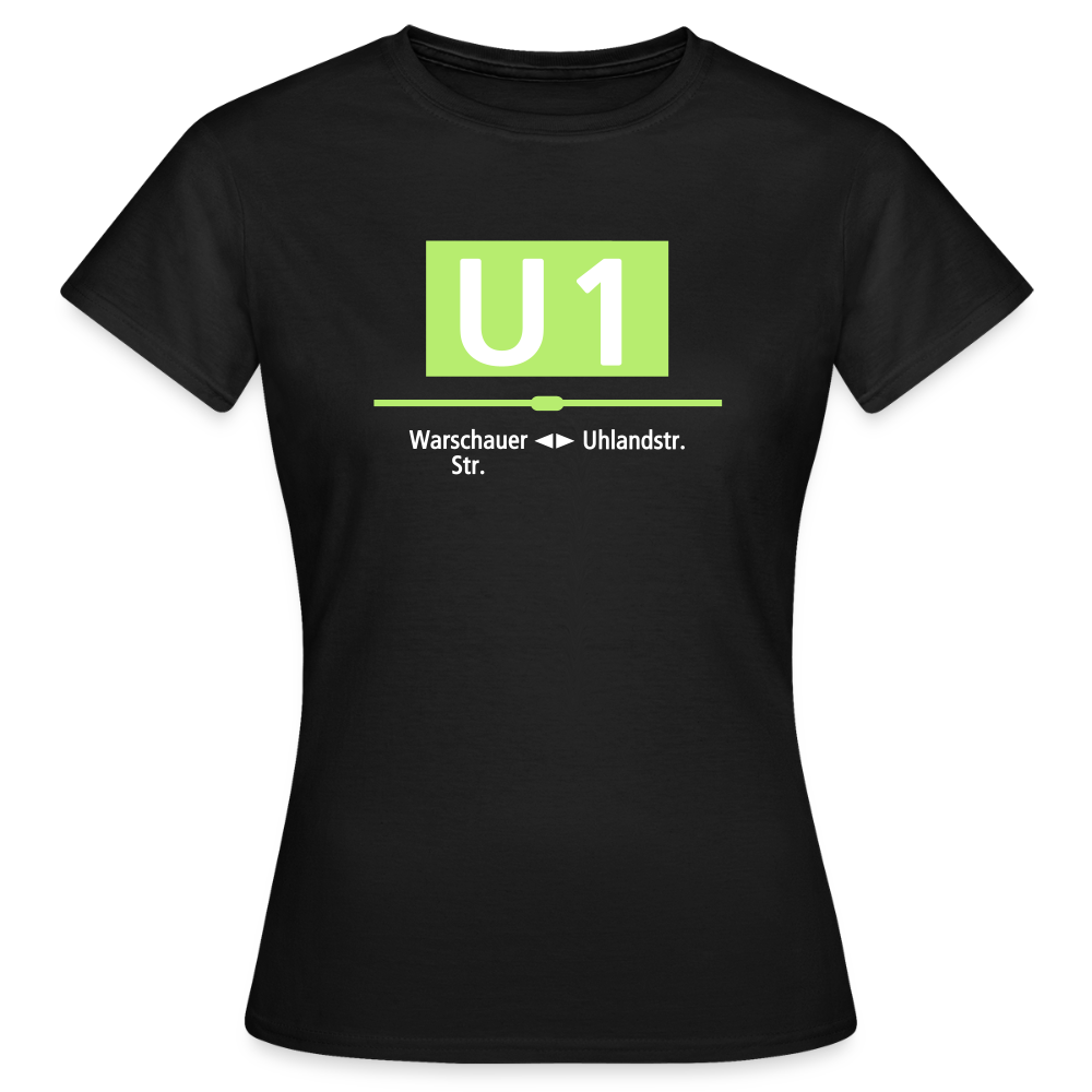 U1 - Frauen Premium T-Shirt - Schwarz