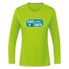 030 statt 0815 - Frauen Sport Langarmshirt - Neongrün