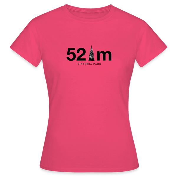 52 m Viktoria Park - Frauen Premium T-Shirt - Azalea