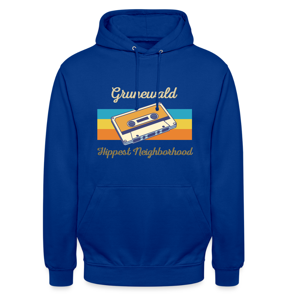 Grunewald Hippest Neighborhood - Unisex Hoodie - Royalblau
