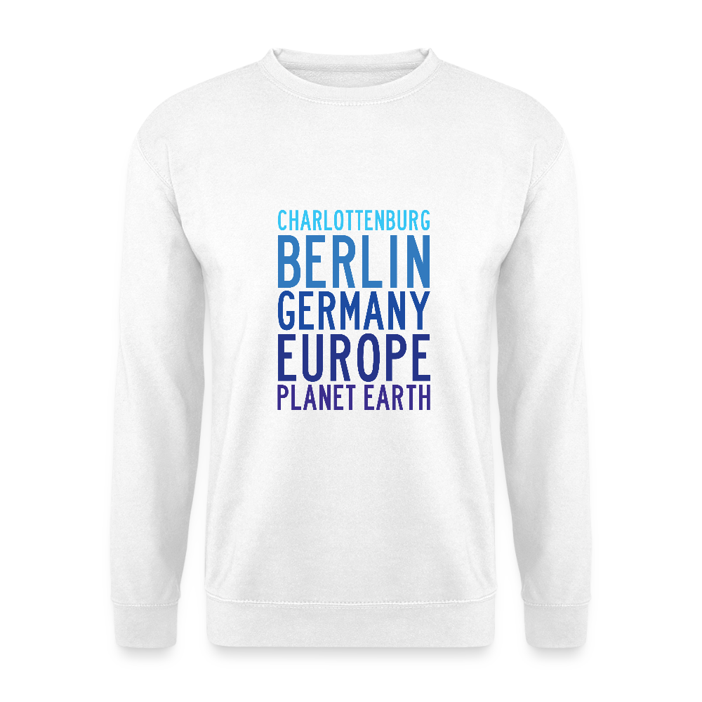 Charlottenburg - Earth - Unisex Pullover - Weiß