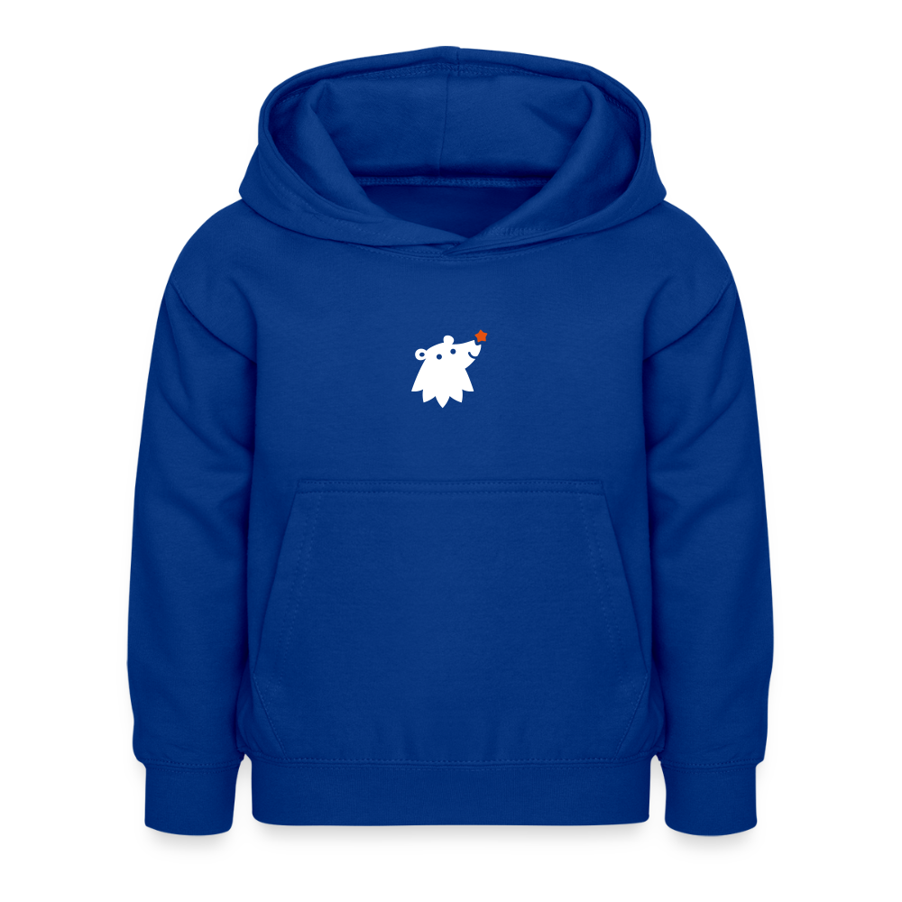 Schnauze Bär - Kinder Hoodie - Royalblau
