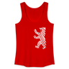 Berliner Bär im Netz - weiß - Frauen Bio Tank Top - Rot