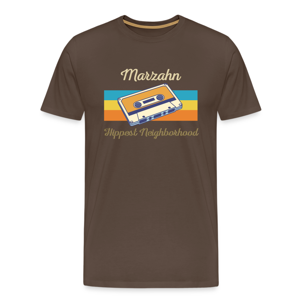 Marzahn Hippest Neighborhood - Männer Premium T-Shirt - Edelbraun