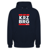 KRZBRG - Unisex Hoodie - Navy