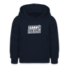 Sorry, ick bin spät. Hatte keen Bock. - Kinder Hoodie - Navy