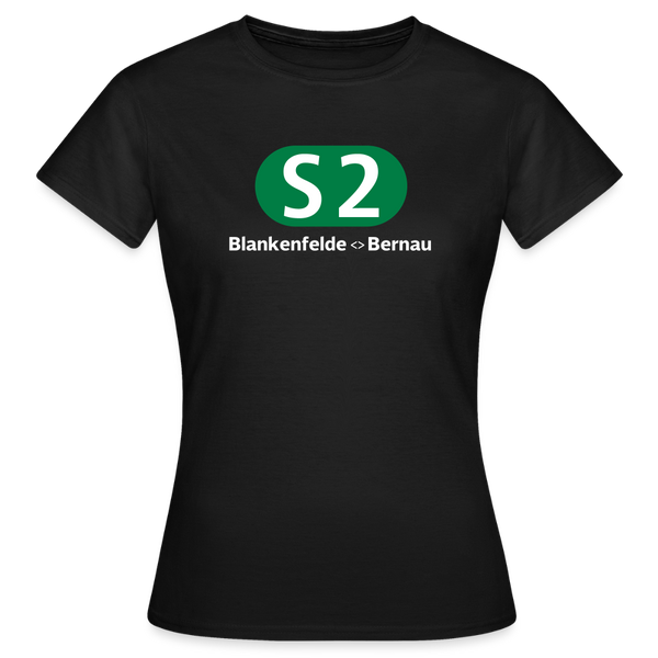 S2 - Frauen Premium T-Shirt - Schwarz