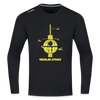 Berlin Stars - Männer Sport Langamshirt - Schwarz