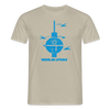 Berlin Stars - blau - Männer Premium T-Shirt - Sandbeige