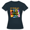Freude aus Friedrichshain - Frauen Premium T-Shirt - Navy