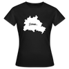 Heimat Berlin - Frauen Premium T-Shirt - Schwarz