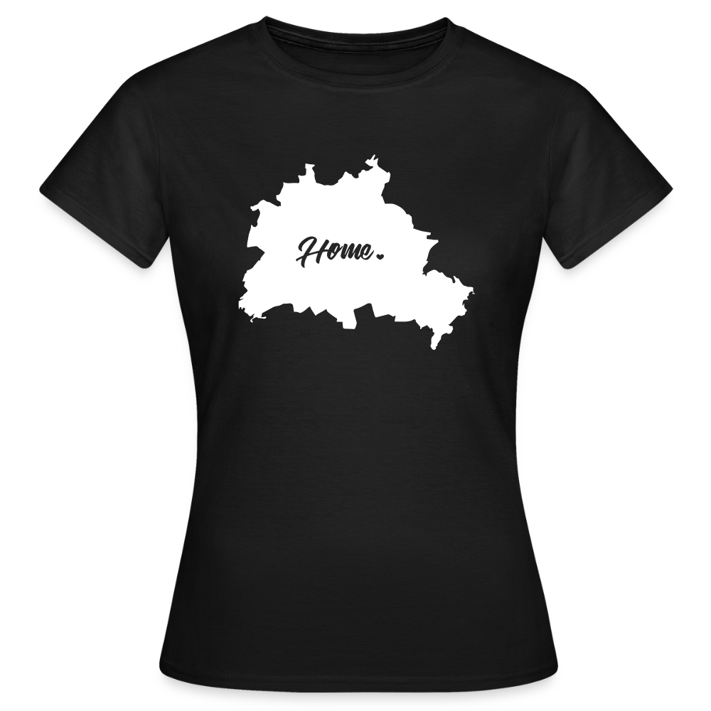 Heimat Berlin - Frauen Premium T-Shirt - Schwarz