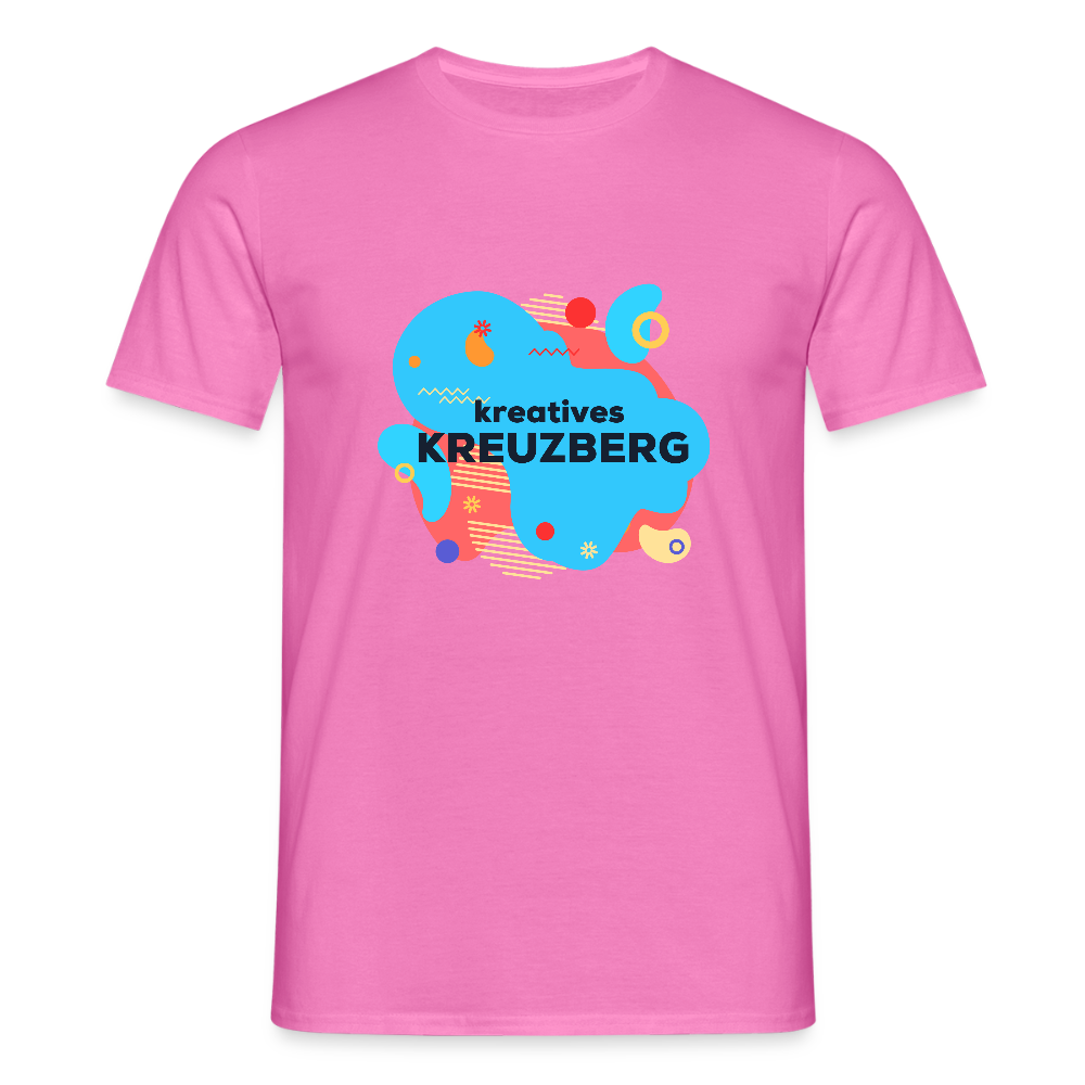 Kreatives Kreuzberg - Männer Premium T-Shirt - Pink