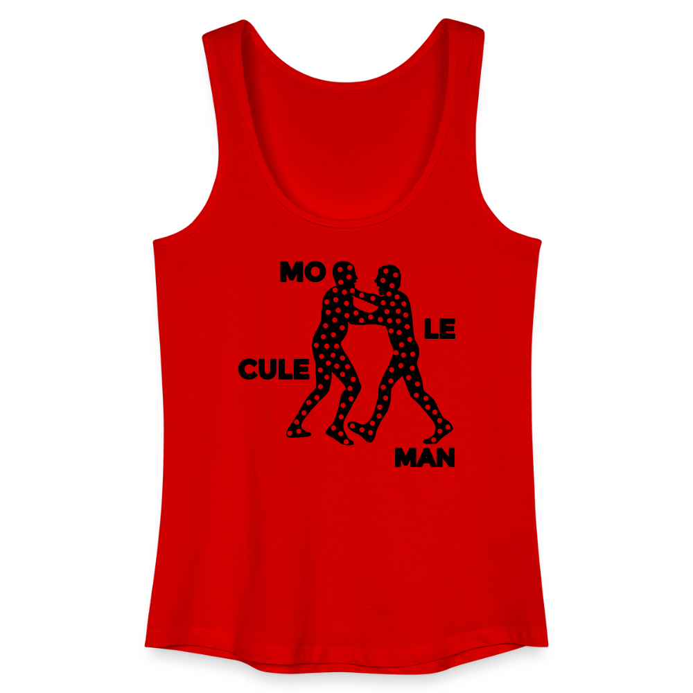 Mo le cule Man - Frauen Bio Tank Top - Rot
