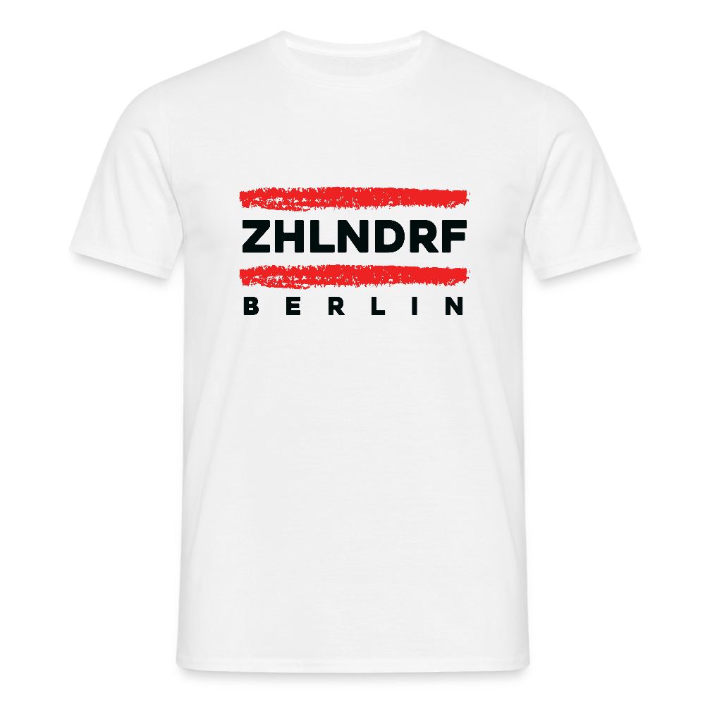 ZHLNDRF - Männer Premium T-Shirt - Weiß