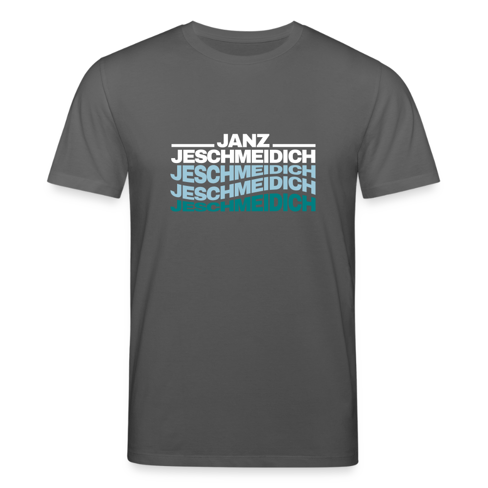 Janz Jeschmeidich - Unisex Bio T-Shirt - Anthrazit